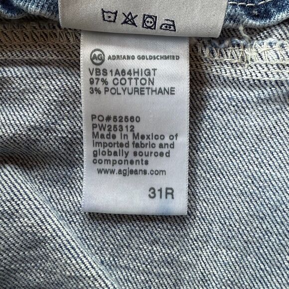 NWT AG Jeans The Aven Darted Straight Leg Jeans in Highgate Wash Size 31 - Picture 15 of 16